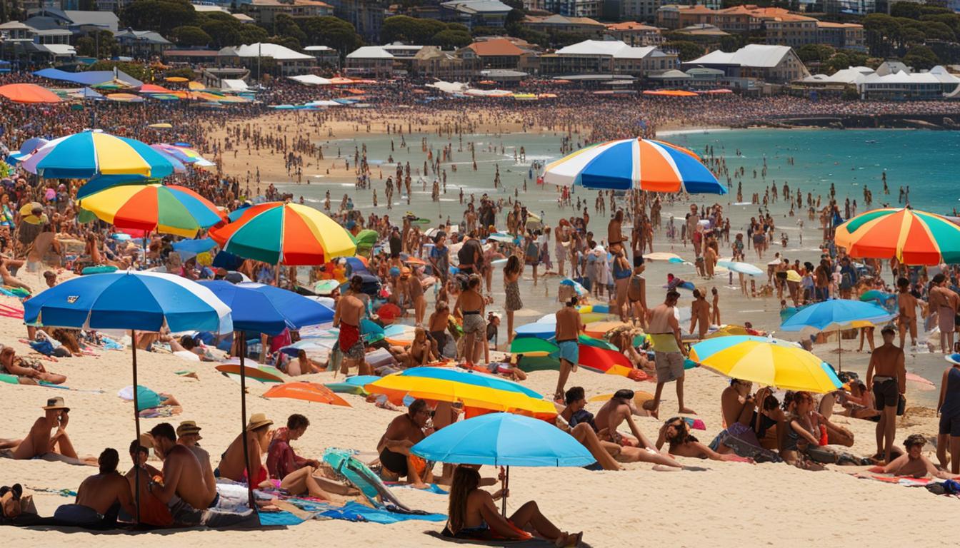 what celebrities have been to bondi beach?