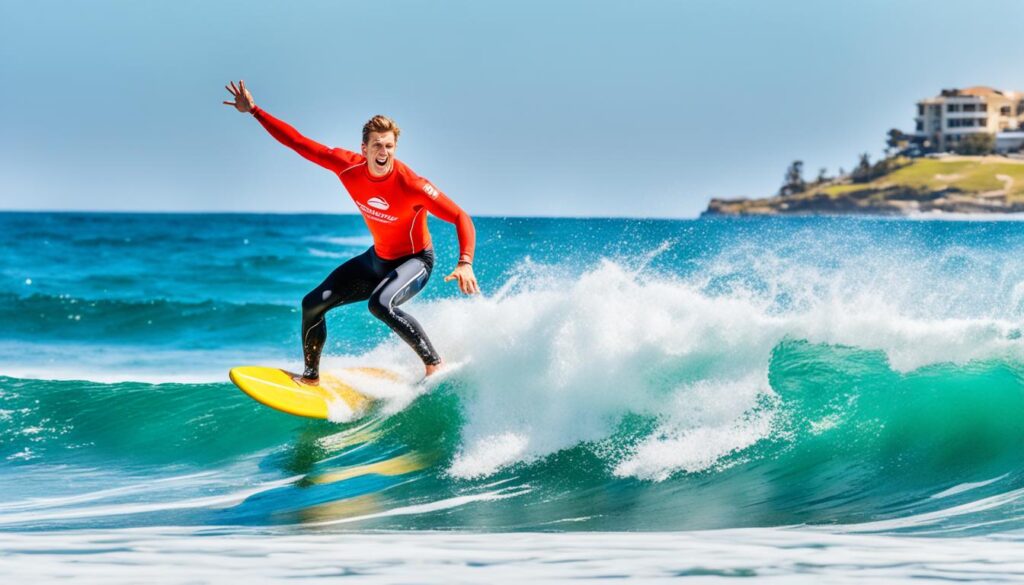 Surf Lessons at Bondi Beach